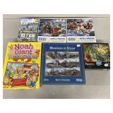 1000 Piece Puzzles + Floor Puzzle Noahï¿½s Ark