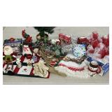 Christmas Decorations, Lights, Fiber Optic Tree +