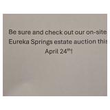 Check Out Our Specialty Auction - HiBid - April 24