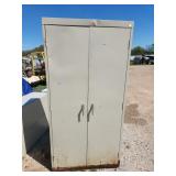 Metal Storage Cabinet See Photos For Condition
