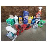 Cleaning Supplies Half Full or Better