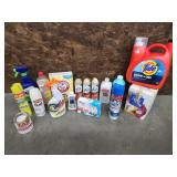 Household Cleaners Etc 1/2 Full or Better