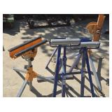 Wood Stand Rollers / Helpers + Clamps