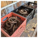 Three Crates of Horseshoes