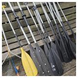 Lot of Metal & Plastic Paddles