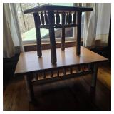 Log Coffee & End Table