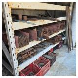 Commercial Storage Rack w/ Steel / Metal Stock