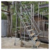 Mobile Industrial Safety Ladder