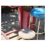 Mechanics Stools, Cart +