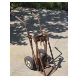 Old Oxy-Acetylene Tank Cart