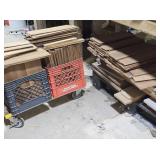 Group of Cedar Shake Shingles + Cart