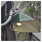 Large Benjamin Green Enamel Light by Tools