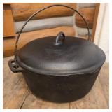 #10 Cast Iron 12 5/8" Dutch Oven
