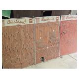 Three Blackhawk Tool Display Boards