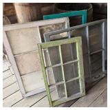 Four Old Window Panes