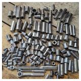 Lot of Craftsman Metric Sockets w/ Ratchets