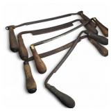 Lot of 5 Antique Drawknives