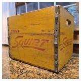 Antique Squirt Soda Crate