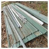 Stack of Metal Roofing Panels
