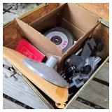 Heavy Crate of Belsaw Parts & Attachments