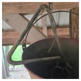Vintage Red Bucket w/ Triangle