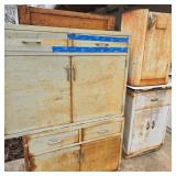 Lot of Vintage Metal Cabinets #2