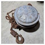 Cyclone Model M 2 Ton Hoist