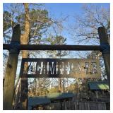 Iron "Campfire" Sign