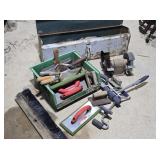 Lot of Concrete, Flooring Tools, Grinder ++
