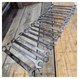 Larger Craftsman Combination Wrench Lot