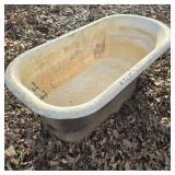 Antique Cast Iron Tub on Pedestal