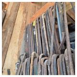 Upper Wall of Crowbars