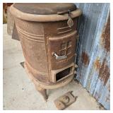 Wood King Stove Project on Porch