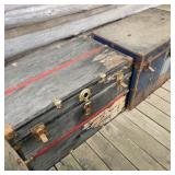 Weathered Trunks of Patio Cushions