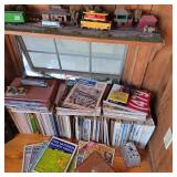 Large Lot of Train Magazines & Mother Earth News