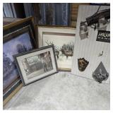 Western Style Light Fixtures w/ Art