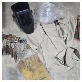 Welding Lot w/ Mask & Slag Hammers