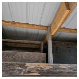 Wood Caddy & Green Chest