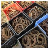 9 Crates of Horseshoes