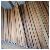 Lot of 43 Vintage Wood Folding Chairs