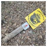 Smokey Bear Wildfire Sign