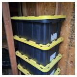 Contents of Storage Closet: Trays & Paper Products