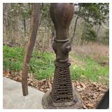 Antique Cast Iron Aermotor Pump Base