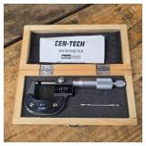 Cen-Tech Digital Micrometer Model 00895
