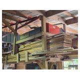 Large Lot of NOS Lumber, Tool Boxes, PVC +