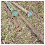 Lot of 4 Steel Beams