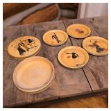 Vintage Made in Japan Coaster Set