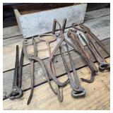 Box of Tongs & Hooks