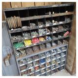 Organizer Bins & Contents on Porch