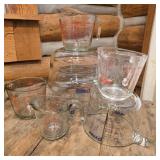 Pyrex, Fire King, & Anchor Measuring Glasses